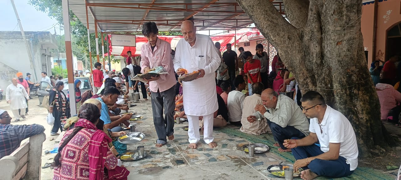 Annual Bhandara of Baba Augar Temple Jejon successfully concluded-Khanna.